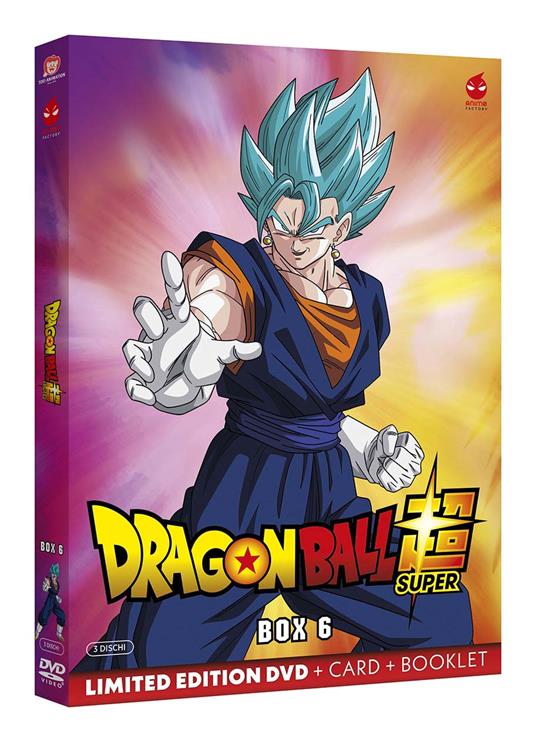 Dragon Ball Super Box 6 (3 DVD) di Kohei Hatano,Ryota Nakamura,Tatsuya Nagamine - DVD