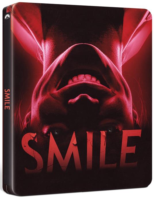 Smile. Steelbook (Blu-ray + Blu-ray Ultra HD 4K) di Parker Finn - Blu-ray + Blu-ray Ultra HD 4K