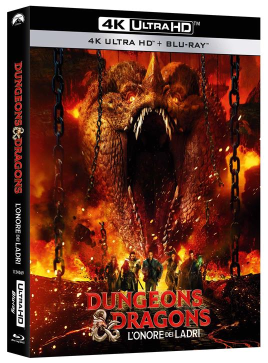Dungeons & Dragons - L'onore dei ladri - Ed. Collector’s (Blu-ray + Blu-ray Ultra HD 4K - SteelBook) di ohn Francis Daley,Jonathan Goldstein - Blu-ray + Blu-ray Ultra HD 4K