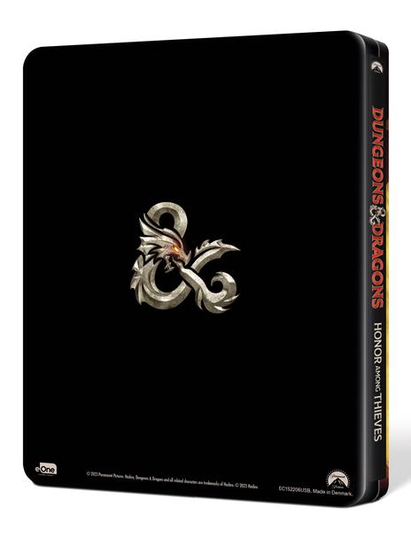 Dungeons & Dragons. L'onore dei ladri. Steelbook (Blu-ray + Blu-ray Ultra HD 4K) di Jonathan Goldstein,John Francis Daley - Blu-ray + Blu-ray Ultra HD 4K - 2