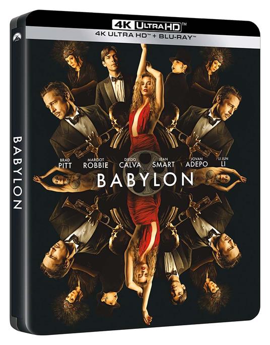 Babylon. Steelbook (Blu-ray + Blu-ray Ultra HD 4K) di Damien Chazelle - Blu-ray + Blu-ray Ultra HD 4K