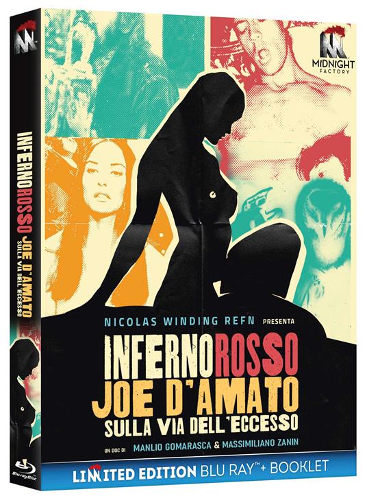 Inferno Rosso: Joe D'Amato sulla via dell'eccesso (Blu-ray) di Manlio Gomarasca,Massimiliano Zanin - Blu-ray