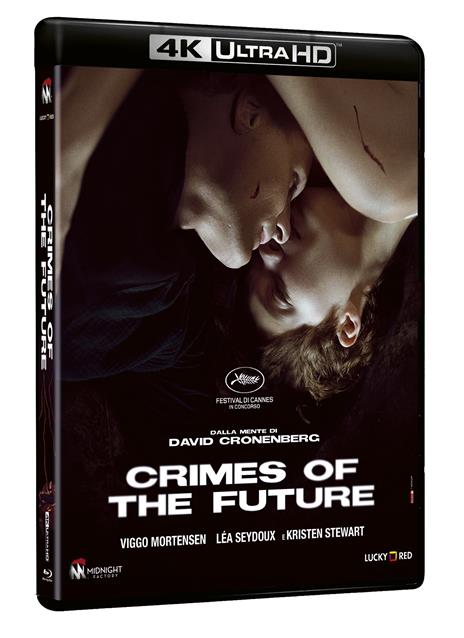Crimes of the Future (Blu-ray + Blu-ray Ultra HD 4K) - Blu-ray + Blu-ray  Ultra HD 4K - Film di David Cronenberg Fantastico