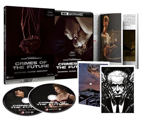 Crimes of the Future (Blu-ray + Blu-ray Ultra HD 4K) di David Cronenberg - Blu-ray + Blu-ray Ultra HD 4K - 3