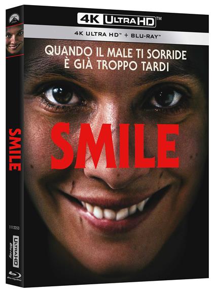 Smile (Blu-ray + Blu-ray Ultra HD 4K) di Parker Finn - Blu-ray + Blu-ray Ultra HD 4K