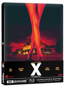 Film X - A Sexy Horror Story. Steelbook (Blu-ray + Blu-ray Ultra HD 4K) Ti West