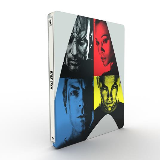 Star Trek. Titans of Cult. Steelbook (Blu-ray + Blu-ray Ultra HD 4K) di J. J. Abrams - Blu-ray + Blu-ray Ultra HD 4K - 2