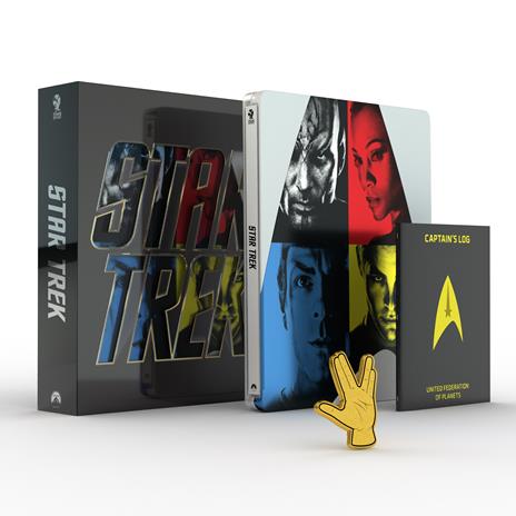 Star Trek. Titans of Cult. Steelbook (Blu-ray + Blu-ray Ultra HD 4K) di J. J. Abrams - Blu-ray + Blu-ray Ultra HD 4K - 4