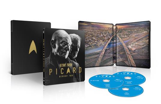 Star Trek. Picard. Stagione 2. Serie TV ita. Steelbook (3 Blu-ray) - Blu-ray