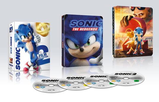 Sonic. 2 Film Collection. Steelbook (Blu-ray + Blu-ray Ultra HD 4K) di Jeff Fowler - 2