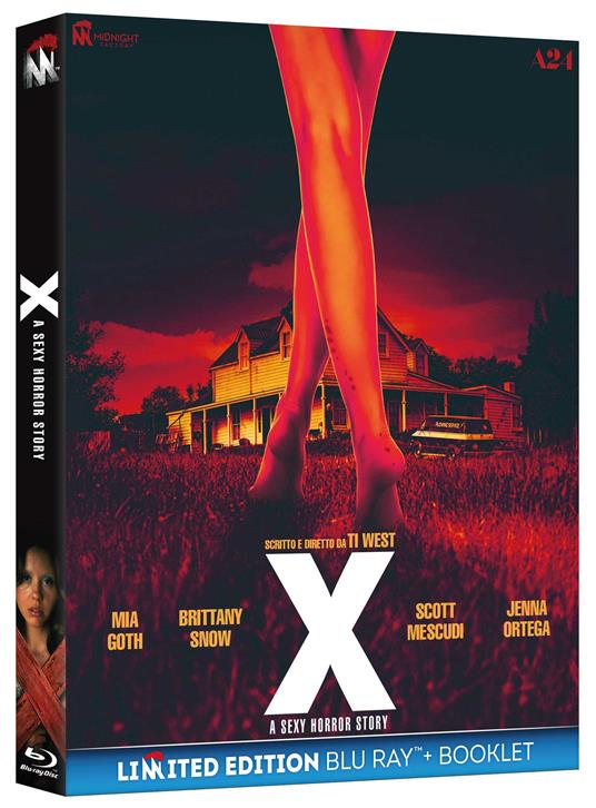 X - A Sexy Horror Story (Blu-ray) di Ti West - Blu-ray