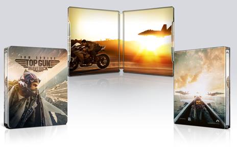Top Gun: Maverick. Steelbook (Blu-ray + Blu-ray Ultra HD 4K) di Joseph Kosinski - Blu-ray + Blu-ray Ultra HD 4K - 3