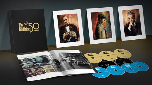 Film Il padrino trilogia. Edizione speciale 50° anniversario (5 Blu-ray + 4 Blu-ray Ultra HD 4K) Francis Ford Coppola