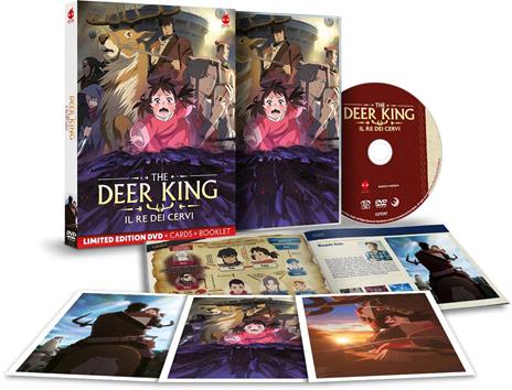 The Deer King. Il re dei cervi (DVD Limited + booklet + cards) di Masashi Ando,Masayuki Miyaji - DVD - 2