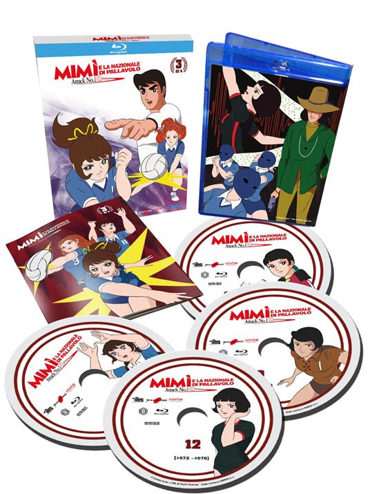Mimì e la nazionale di pallavolo vol.3 (4 Blu-ray) di Eiji Okabe,Fumio Kurokawa,Yoshio Takeuchi - Blu-ray - 2