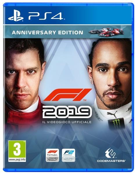 Sony F1 2019 Anniversary Editon, PS4 Standard PlayStation 4