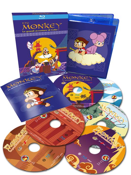 Monkey. Le grandi avventure di Goku (6 Blu-ray) di Gisaburo Sugii - 2