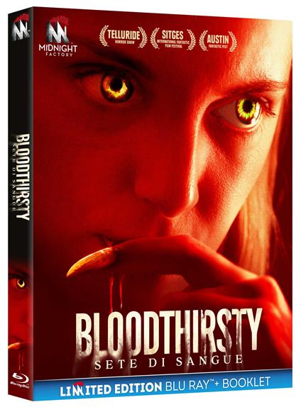 Bloodthirsty. Sete di sangue (Blu-ray) di Amelia Moses - Blu-ray