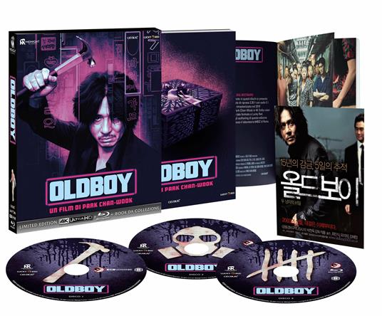 Oldboy (Edizione limitata + booklet) (Blu-ray + Blu-ray Ultra HD 4K) di Chan-Wook Park - Blu-ray + Blu-ray Ultra HD 4K - 3