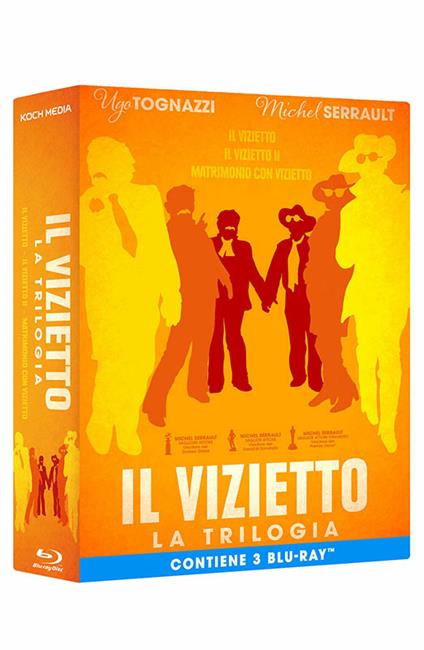 Il Vizietto - La trilogia (3 Blu-ray) di Édouard Molinaro,Georges Lautner
