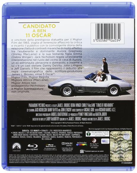 Voglia di tenerezza (Blu-ray) di James L. Brooks - Blu-ray - 2
