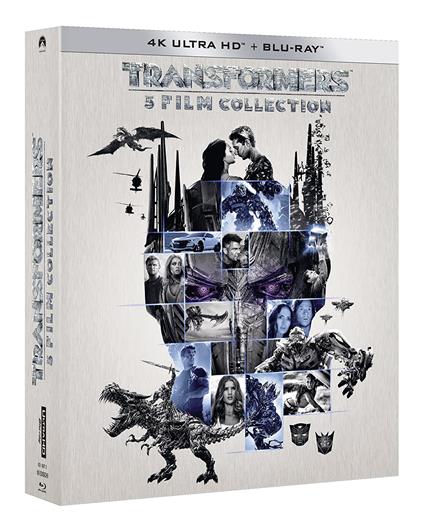 Transformers 5 Film Collection (5 4K Ultra HD + 5 Blu-ray) di Michael Bay