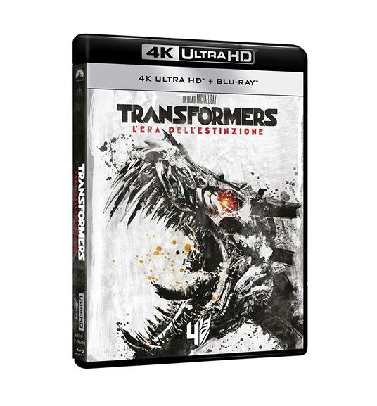 Transformers 4. L'era dell'estinzione (Blu-ray + Blu-ray 4K Ultra HD) di Michael Bay - Blu-ray + Blu-ray Ultra HD 4K