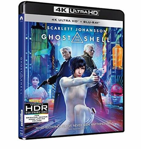 Ghost in the Shell (Blu-ray + Blu-ray 4K Ultra HD) di Rupert Sanders - Blu-ray + Blu-ray 4K Ultra HD