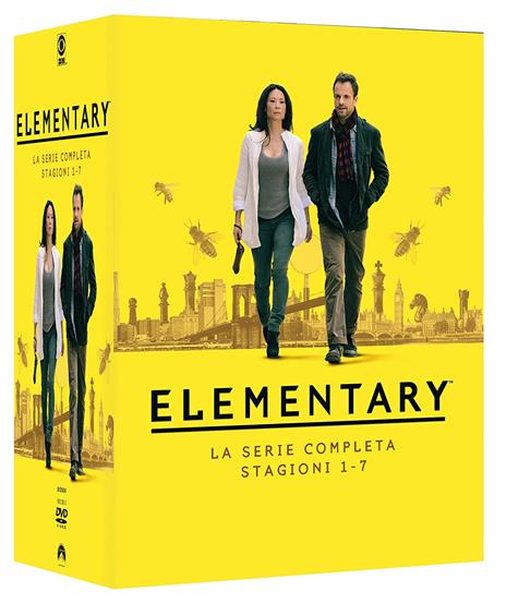 Elementary - La Serie Completa - Stagioni 1-7 (39 DVD) di Andrew Bernstein,John David Coles,Peter Werner - DVD