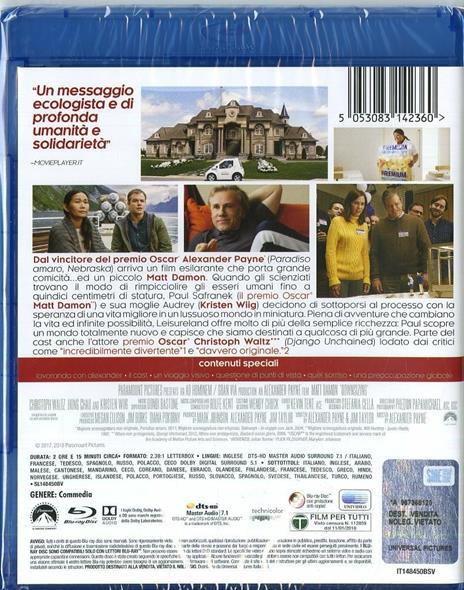 Downsizing: vivere alla grande (Blu-ray) di Alexander Payne - Blu-ray - 2