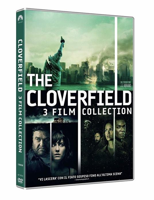 Cloverfield trilogia (3 DVD) di Dan Trachtenberg,Matt Reeves,Julius Onah