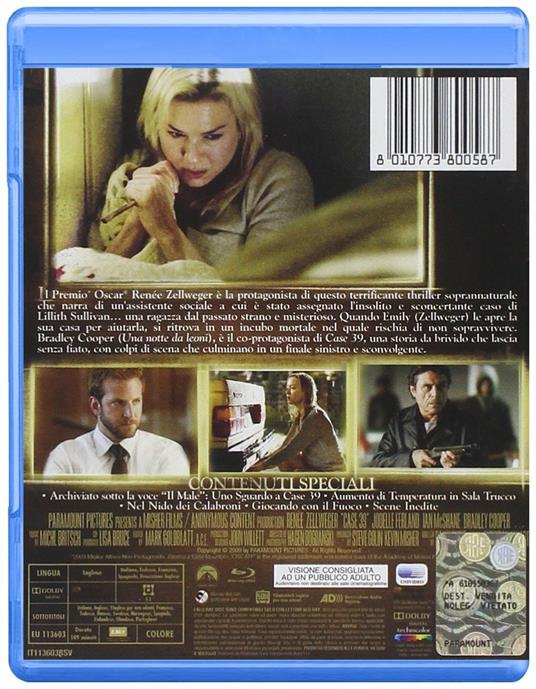 Case 39Blu-ray di Christian Alvart - Blu-ray - 2