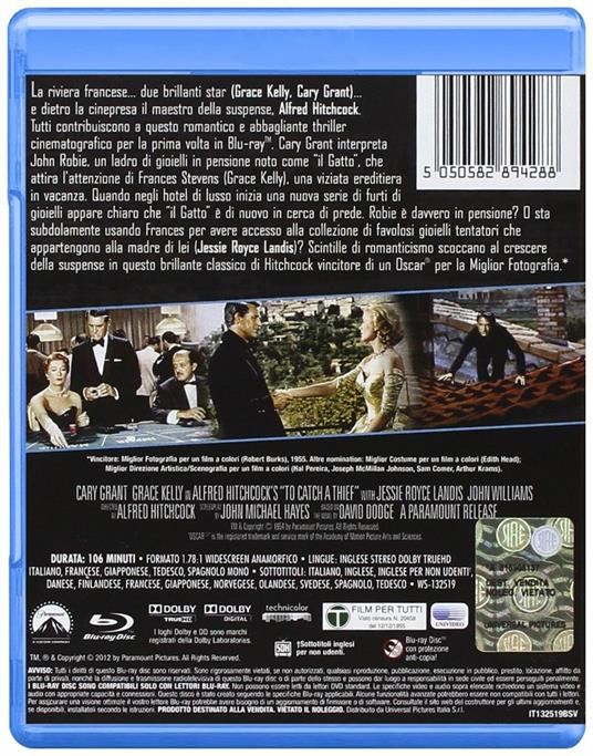 Caccia al ladro (Blu-ray) di Alfred Hitchcock - Blu-ray - 2
