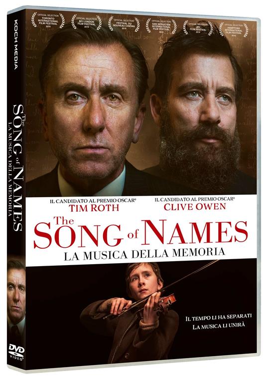 The Song of Names. La musica della memoria (DVD) di François Girard - DVD