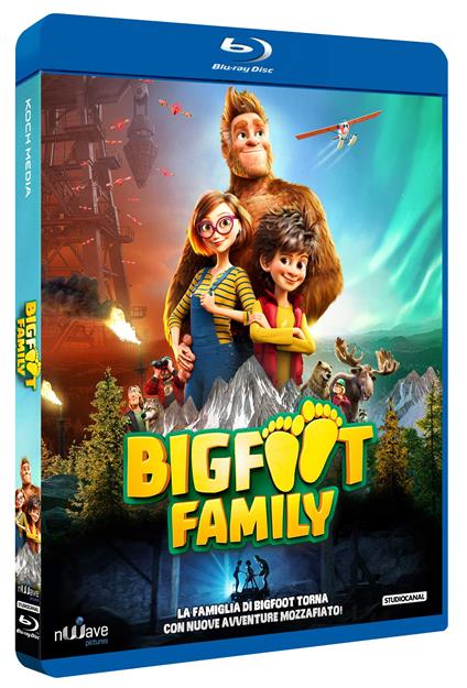 Bigfoot Family (Blu-ray) di Jeremy Degruson,Ben Stassen - Blu-ray