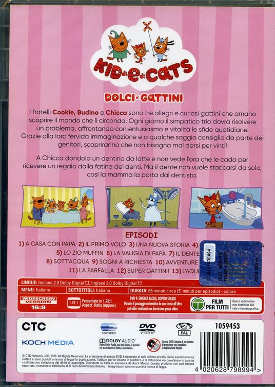 Kid-E-Cats. Dolci gattini. Il dente da latte (DVD) di Dmitry Vysotsky - DVD - 3