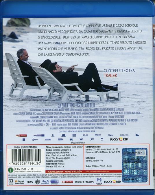 Il meglio deve ancora venire (Blu-ray) di Alexandre de La Patellière,Matthieu Delaporte - Blu-ray - 2