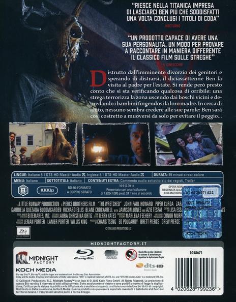 Wretched. La madre oscura (Blu-ray) di Brett Pierce,Drew T. Pierce - Blu-ray - 3