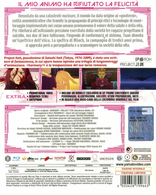 Harmony (Blu-ray) di Takashi Nakamura,Michael Arias - Blu-ray - 2