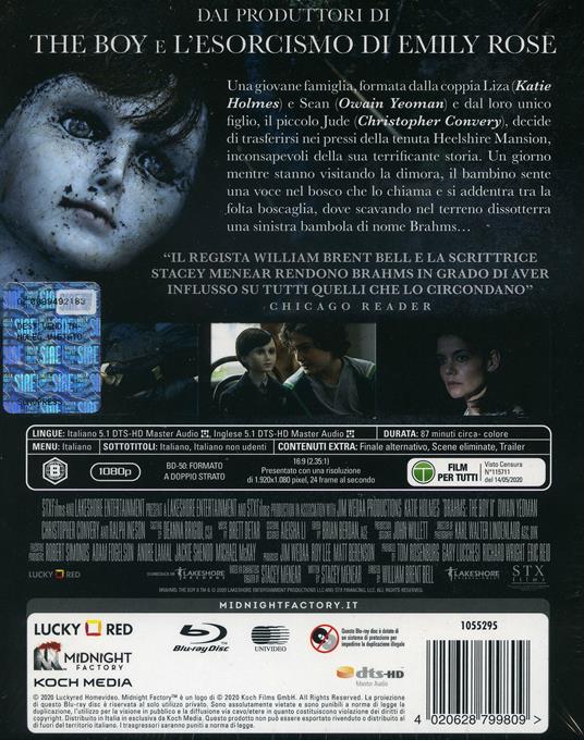 The Boy. La maledizione di Brahms (Blu-ray) di William Brent Bell - Blu-ray - 2