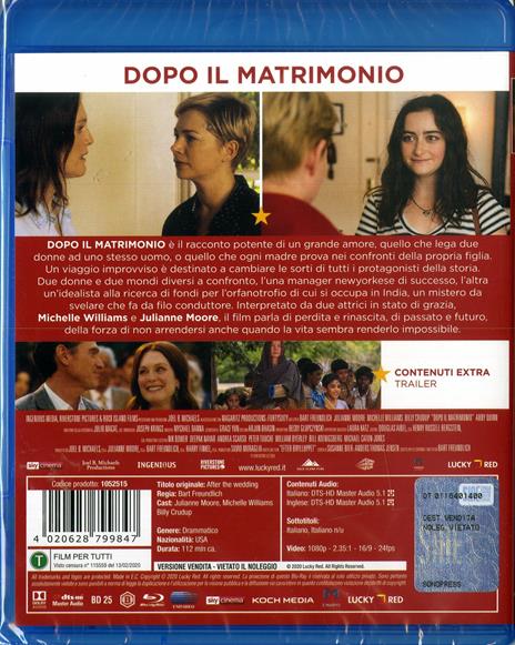 Dopo il matrimonio (Blu-ray) di Bart Freundlich - Blu-ray - 2