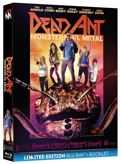Dead Ant. Monsters Vs. Metal (Blu-ray) di Ron Carlson - Blu-ray
