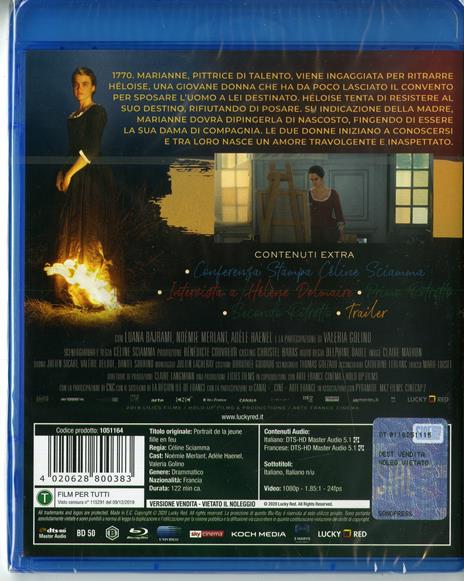 Ritratto della giovane in fiamme (Blu-ray) di Céline Sciamma - Blu-ray - 2