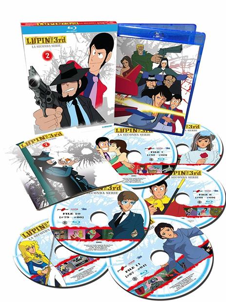 Lupin III. La seconda serie. Vol.2 (6 Blu-ray) di Seijun Suzuki - Blu-ray - 2