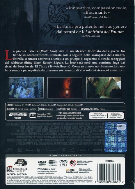 Tigers Are Not Afraid (DVD) di Issa López - DVD - 2