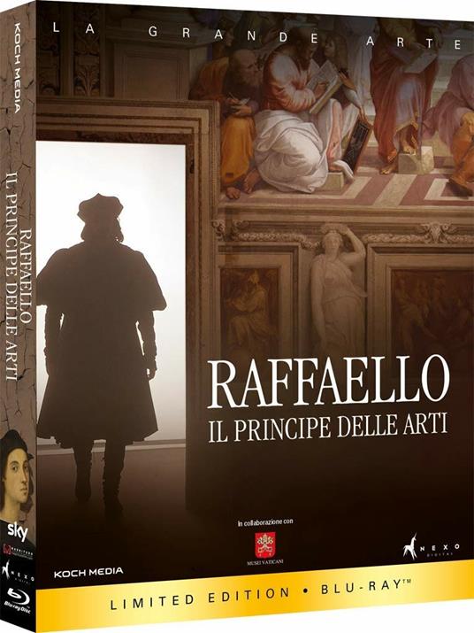 Raffaello. Il principe delle arti (Blu-ray) di Flavio Parenti,Angela Curri,Enrico Lo Verso,Marco Cocci,Alessio Di Domenicantonio,Riccardo Onorato,Antonio Paolucci,Antonio Natali,Andrea Ascolese,Vincenzo Farinella - Blu-ray