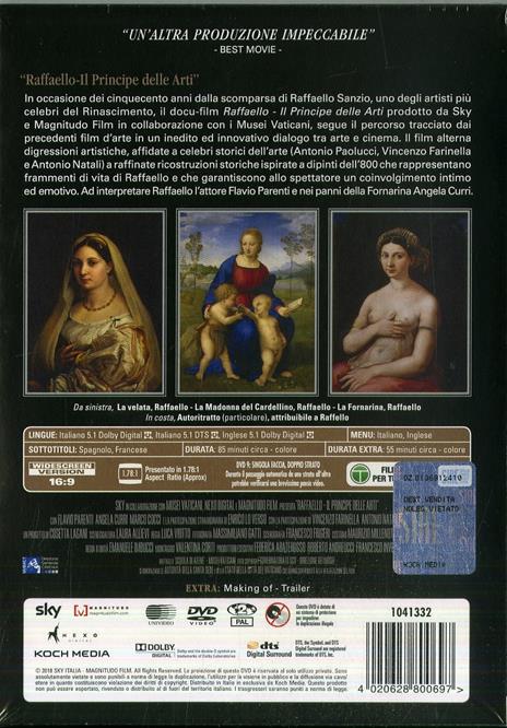 Raffaello. Il principe delle arti (DVD) di Luca Viotto - DVD - 2