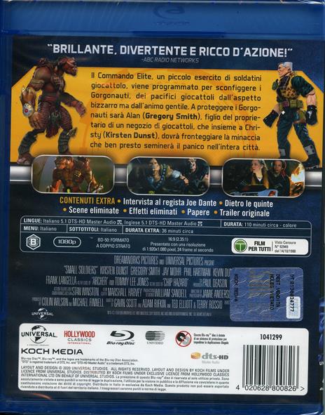 Small Soldiers (Blu-ray) di Joe Dante - Blu-ray - 2