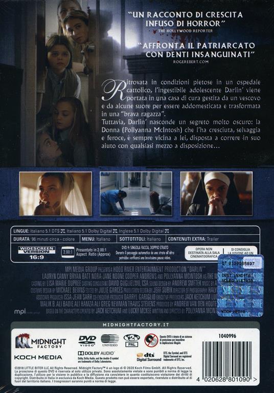 Darlin' (DVD) di Pollyanna McIntosh - DVD - 2
