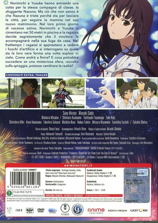 Fireworks (DVD) di Akiyuki Shinbo,Nobuyuki Takeuchi - DVD - 2